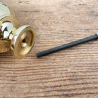 fixation boule de lit laiton