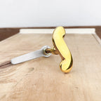 Bouton Clavette S en laiton