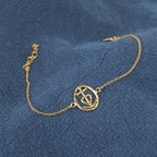 Bracelet Croix de Camargue vermeil