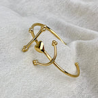 Bracelet jonc croix de Camargue