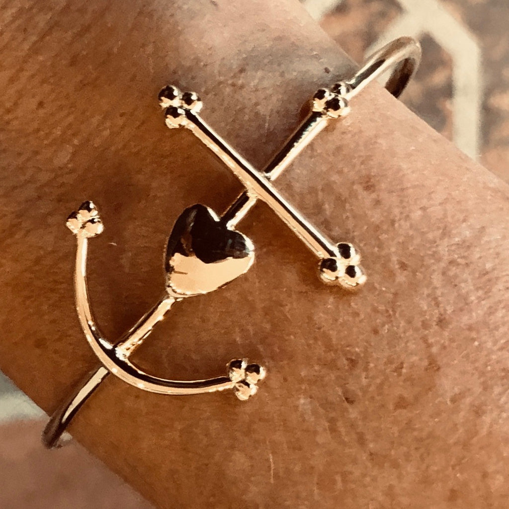 Bracelet jonc croix de Camargue