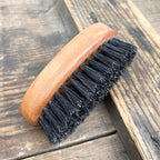 Brosse à barbe bois d'olivier poils sanglier