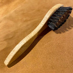 Brosse à daim crin et laiton