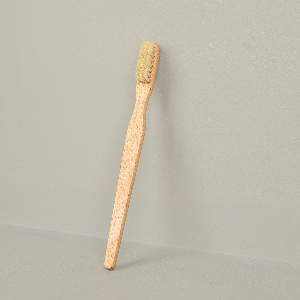 Brosse à dents bois et soie