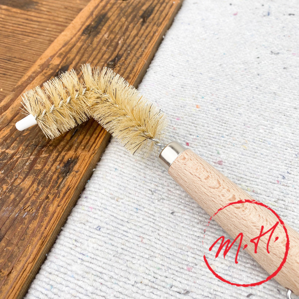 Brosse à évier manche en bois