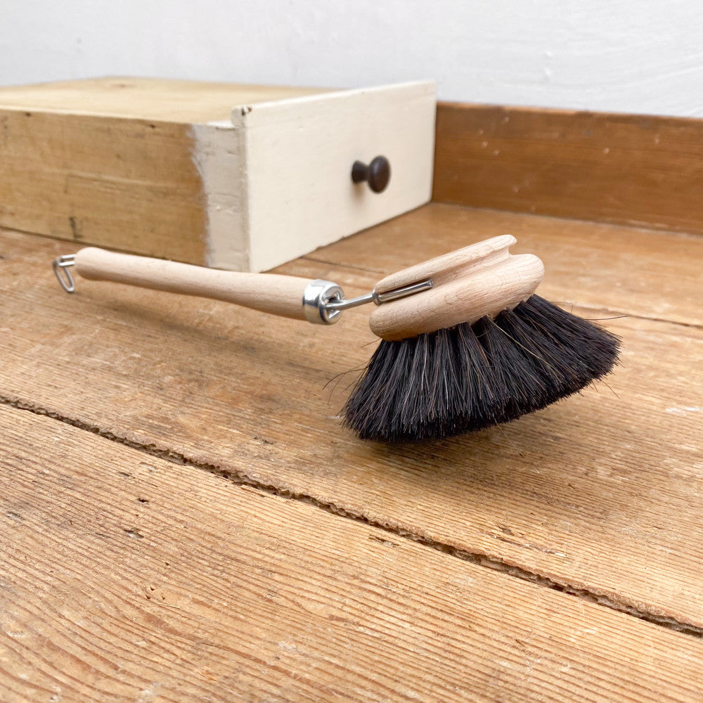Brosse à vaisselle crin de cheval