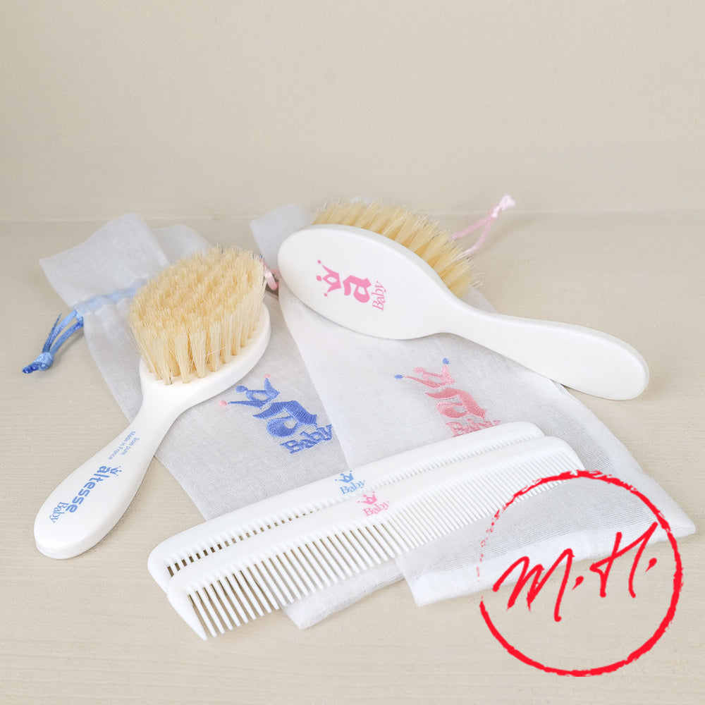 Brosse et peigne bébé Altesse Fournival