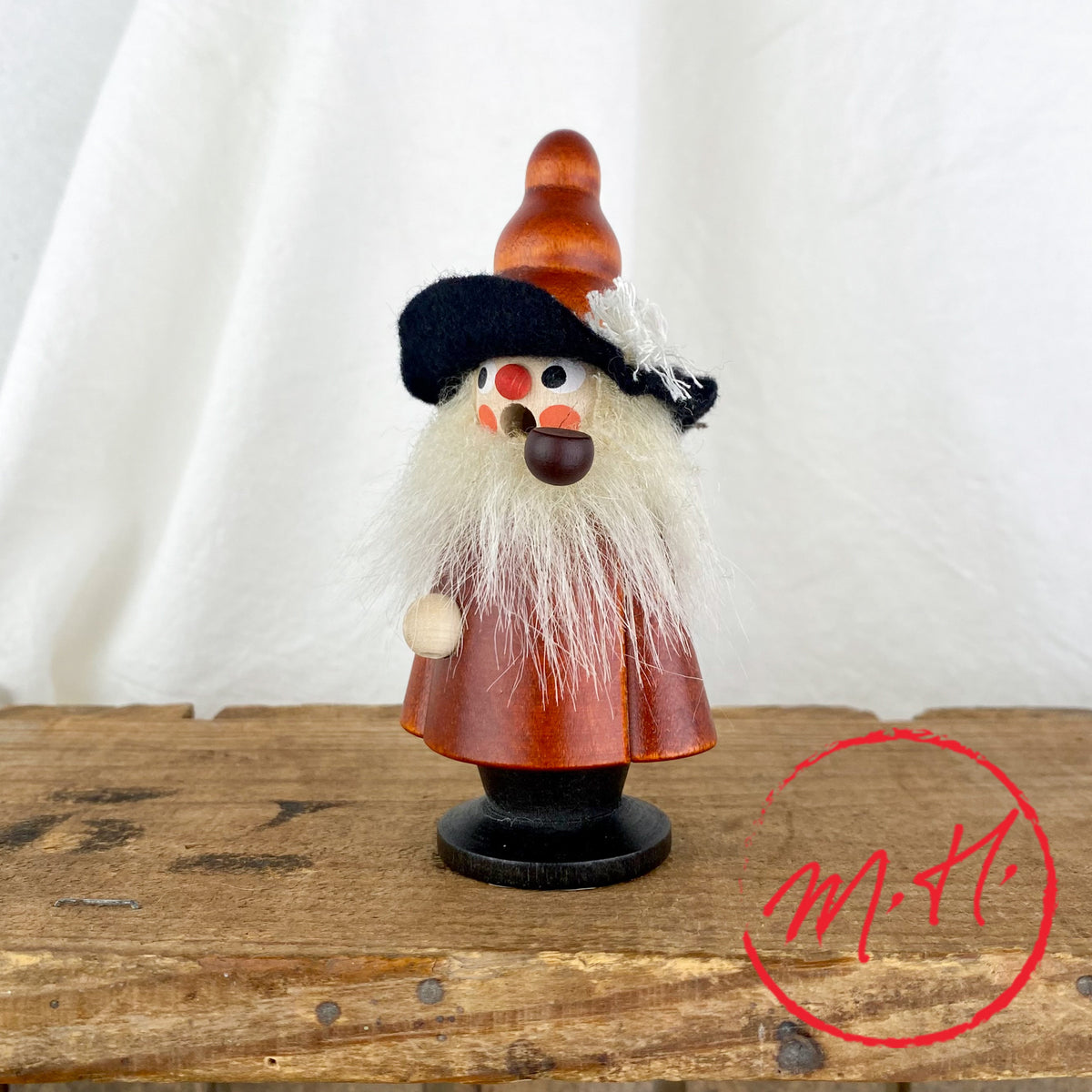 Brûle encens gnome à pipe