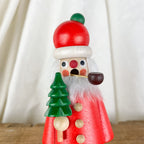 Brûle encens Père Noël en bois