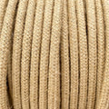 Câble luminaire rond jute
