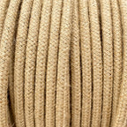 Câble luminaire rond jute