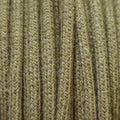 Câble luminaire rond marron jute
