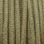 Câble luminaire rond marron jute