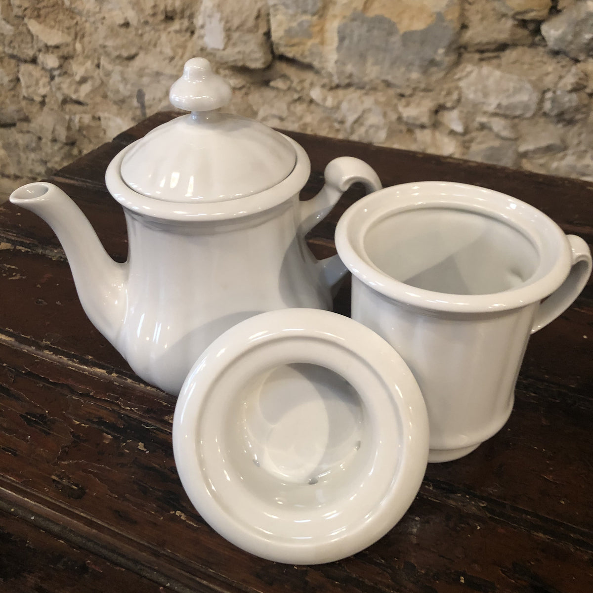 Cafetière en porcelaine