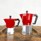 Cafetière italienne colorée