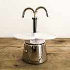 Cafetière italienne percolateur double