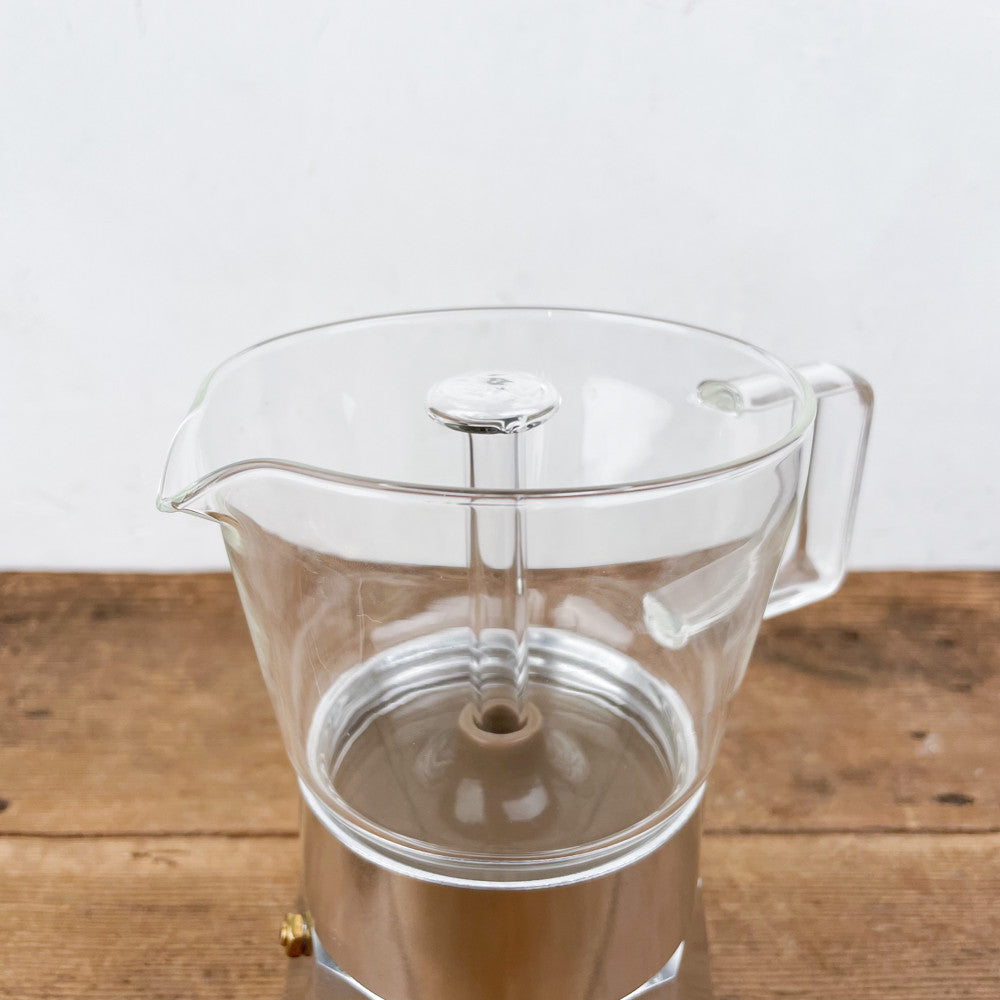 Cafetière italienne verre induction