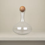 Carafe à vin en verre soufflé