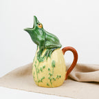 Pichet grenouille Bordallo Pinheiro en céramique