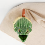 Carafe grenouille Bordallo Pinheiro céramique portuguaise