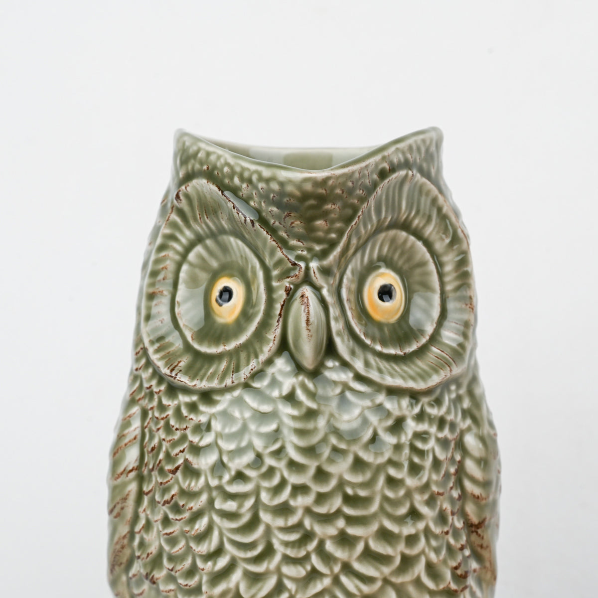 Carafe céramique hibou Bordallo Pinheiro