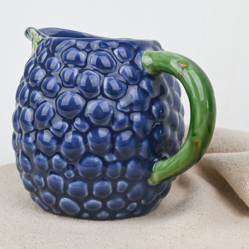 Carafe raisin céramique Bordallo Pinheiro