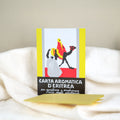 Carte aromatique d'Érythrée jaune classique
