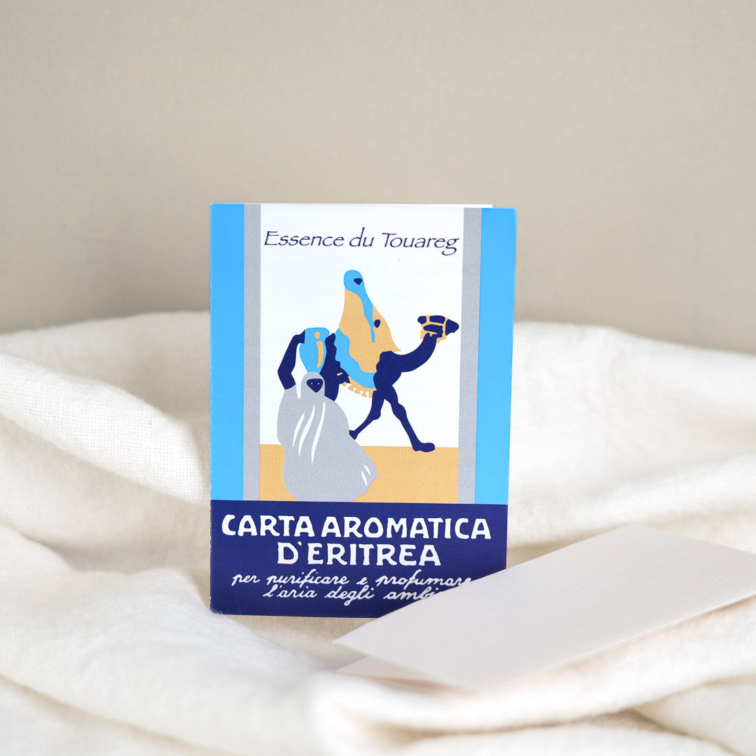 Carte aromatique d'Érythrée bleue essence de touareg