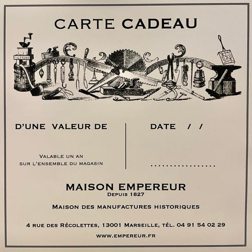 Carte cadeau