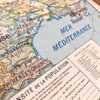 Carte de France années 20