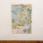 Carte de France années 20