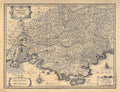 Carte de Provence 1621