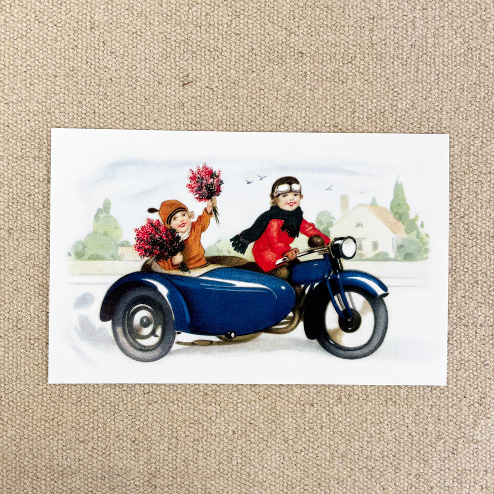 Carte postale ancienne enfants ludom editions