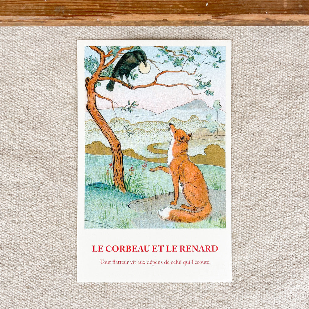 Carte postale Fables
