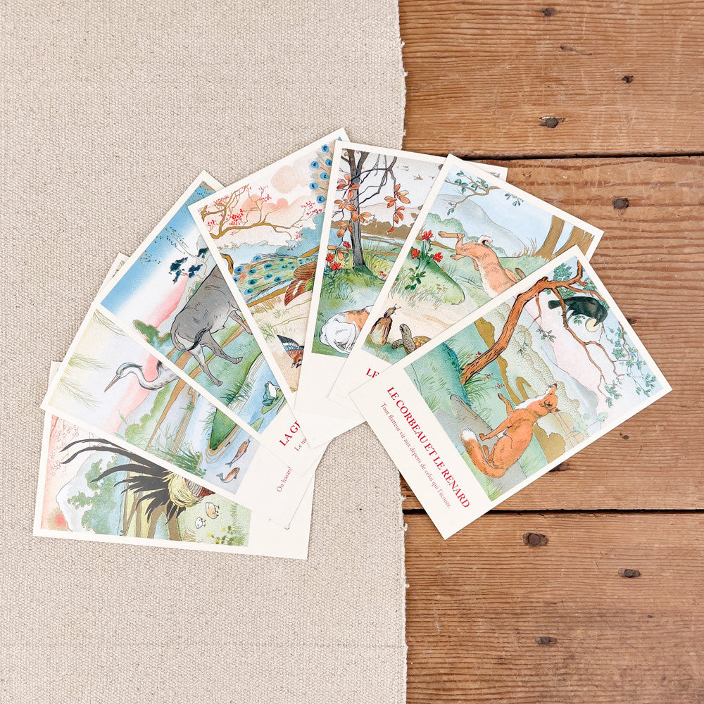 Carte postale Fables
