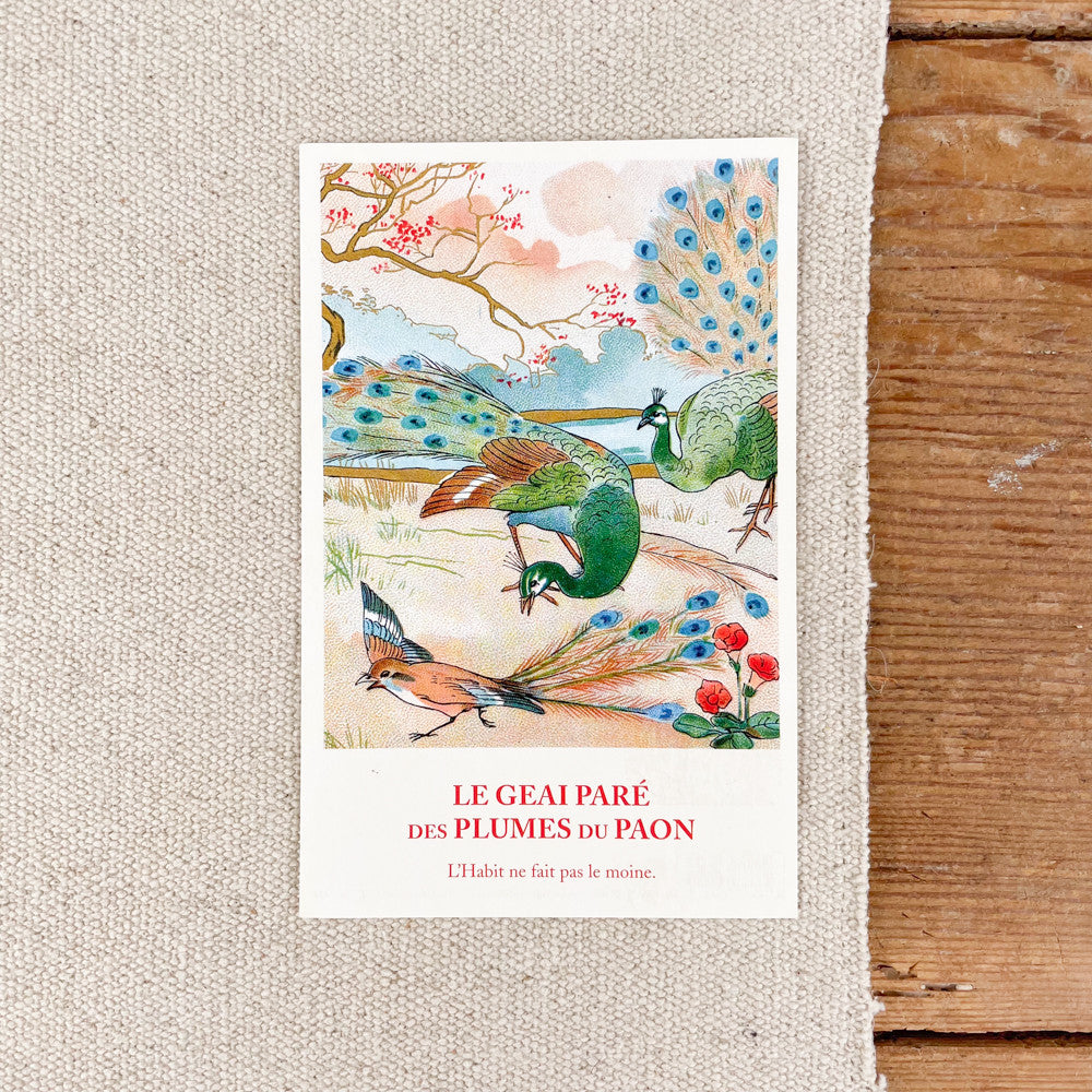 Carte postale Fables
