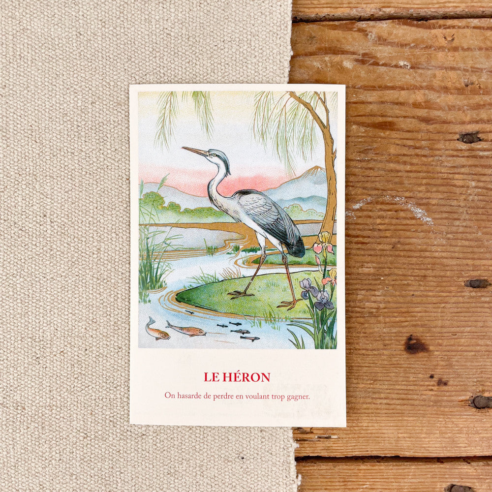 Carte postale Fables