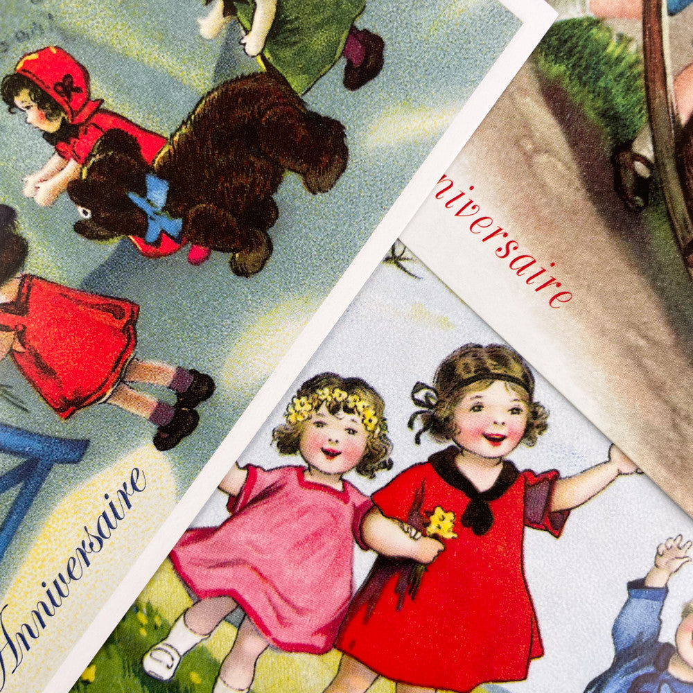 Carte postale Joyeux Anniversaire ludom editions
