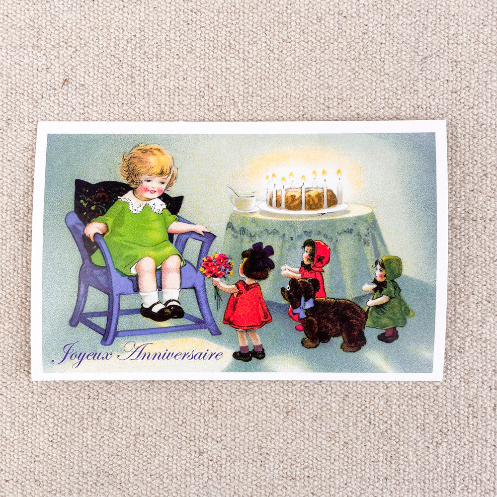 Carte postale Joyeux Anniversaire ludom editions