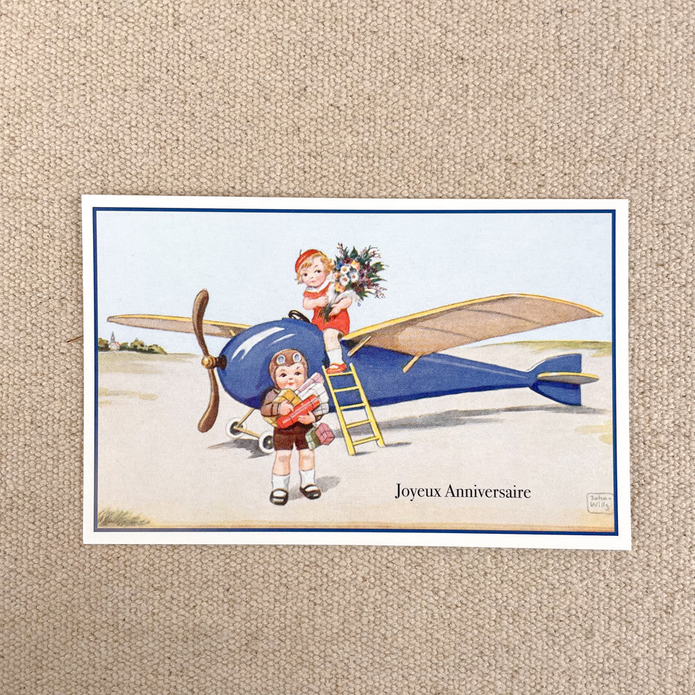 Carte postale Joyeux Anniversaire ludom editions