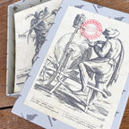 Cartes des métiers de rue d'autrefois