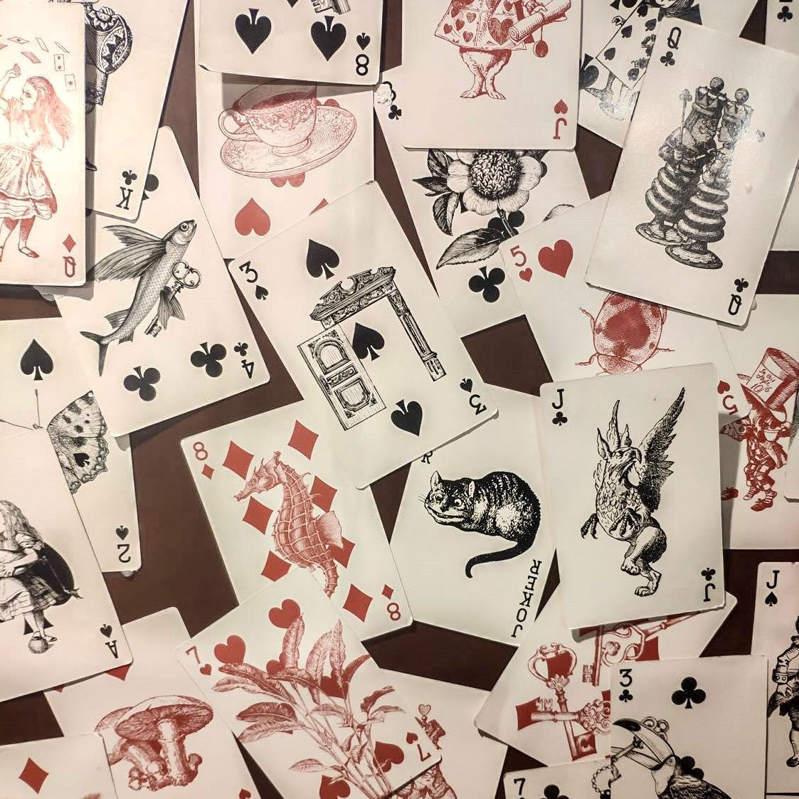 Cartes géantes Alice au Pays des merveilles