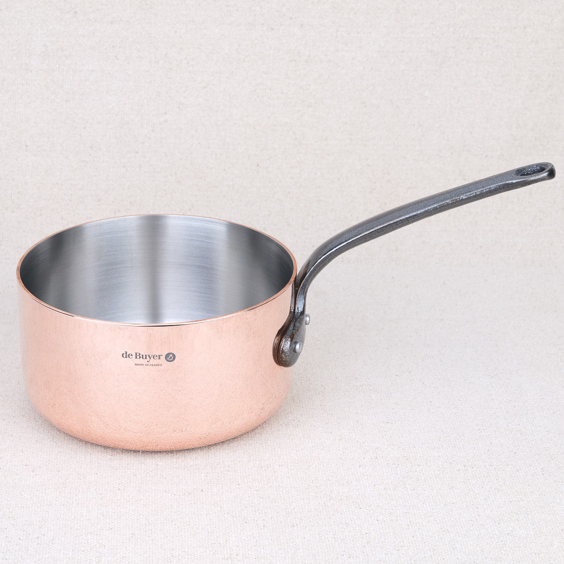 Casserole cuivre Prima Matera manche fonte