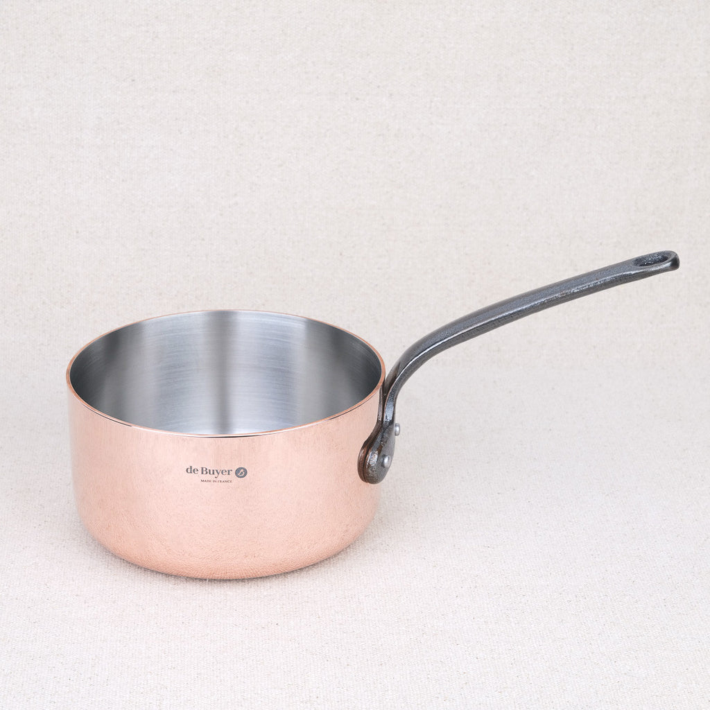 Casserole cuivre Prima Matera manche fonte