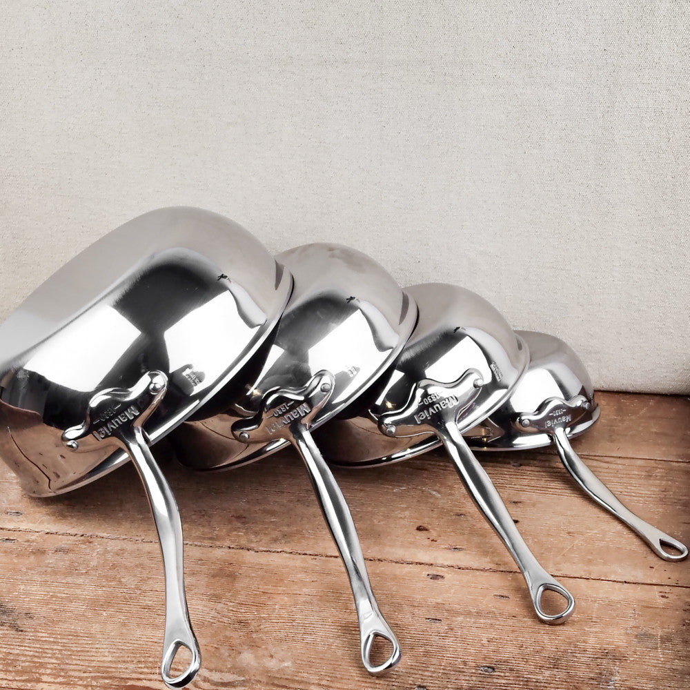 Casserole évasée bombée inox M’COOK Mauviel