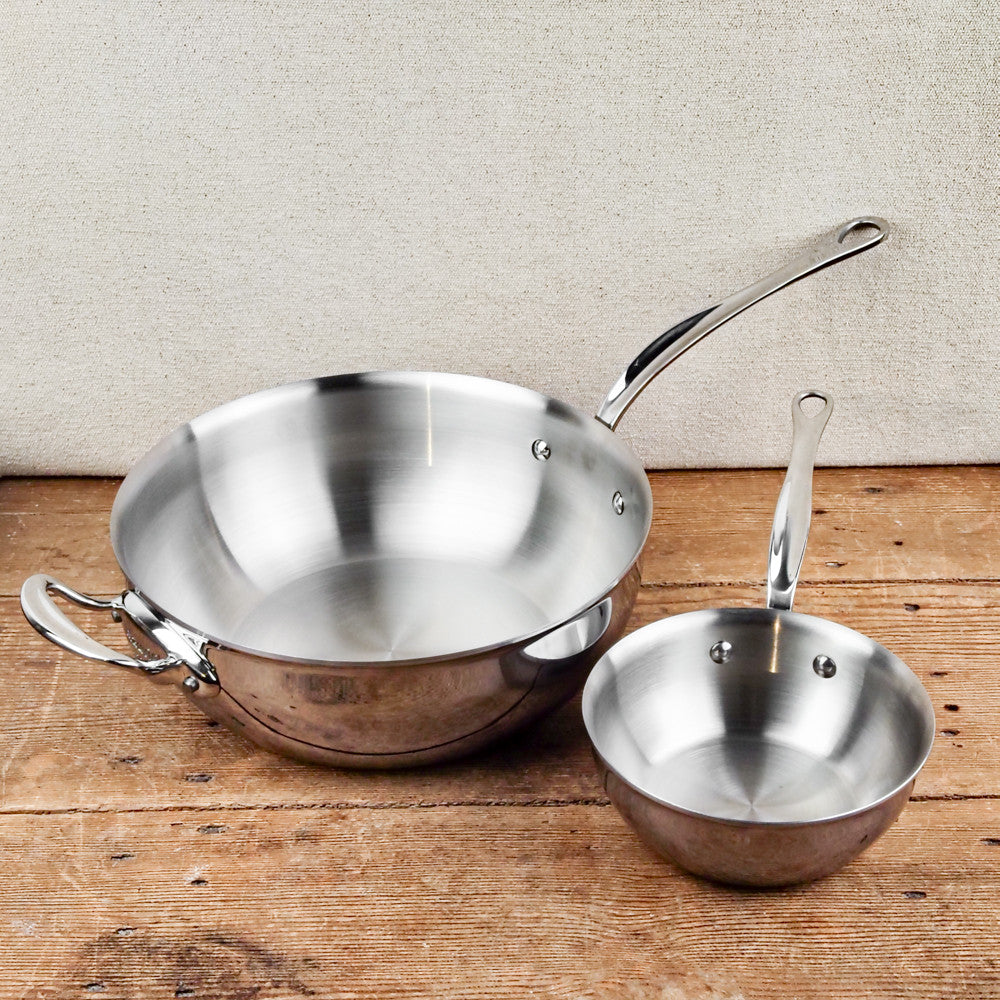 Casserole évasée bombée inox M’COOK Mauviel