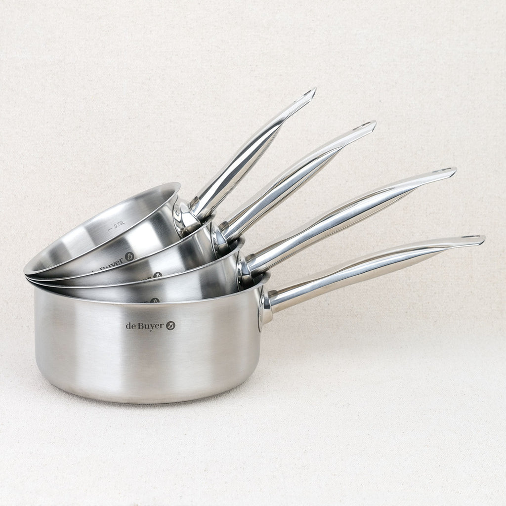 Casserole de Buyer inox brossé
