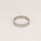 Cercle à tarte perforé en inox De Buyer 8,5 cm