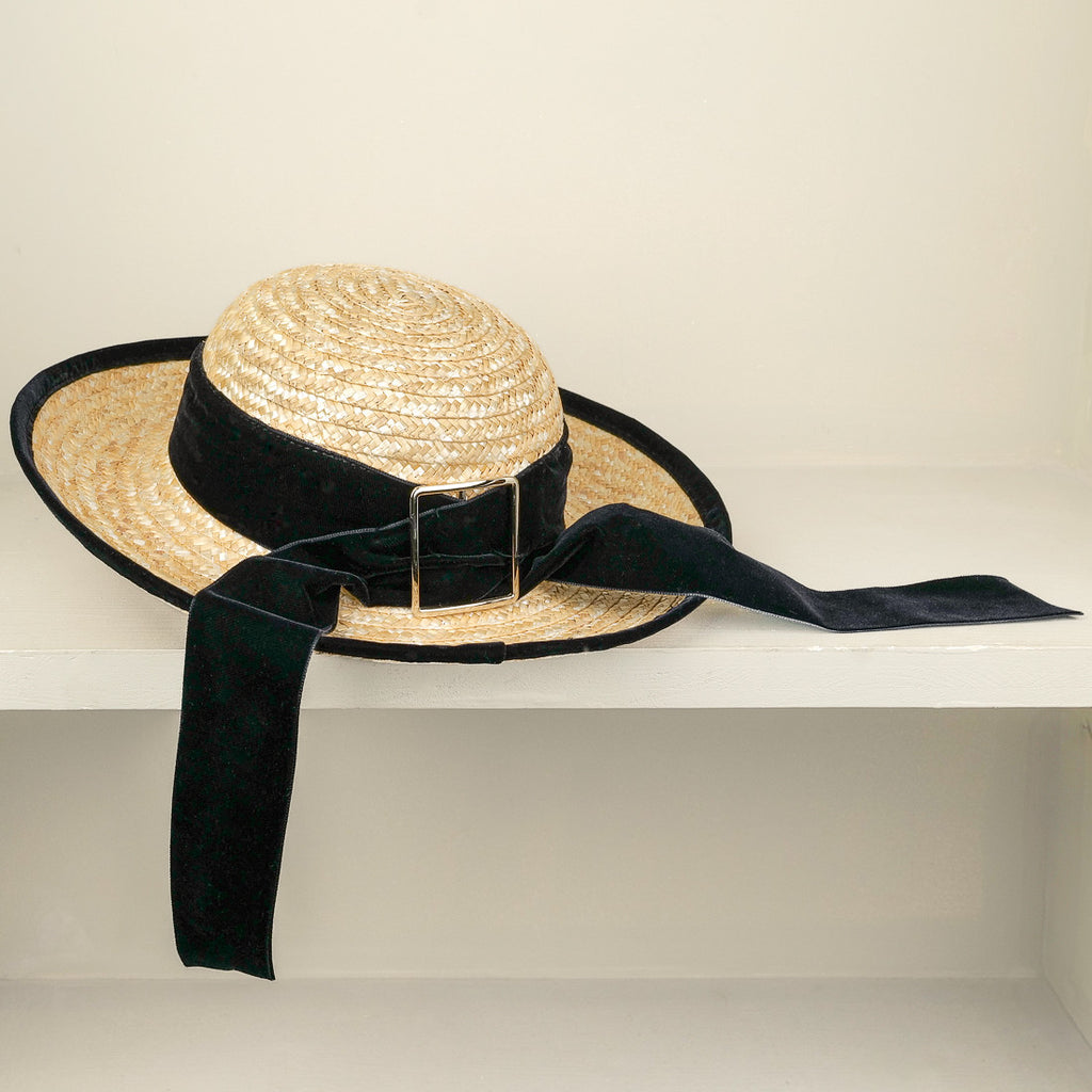 Chapeau breton paille