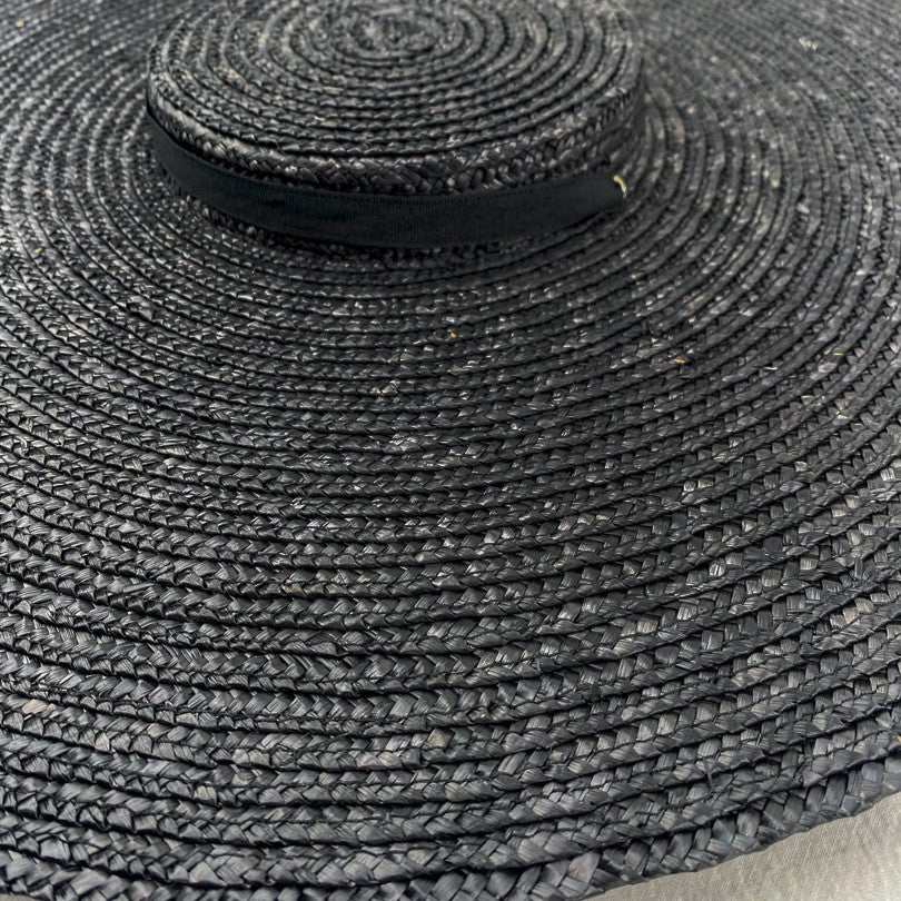 Chapeau provençal noir